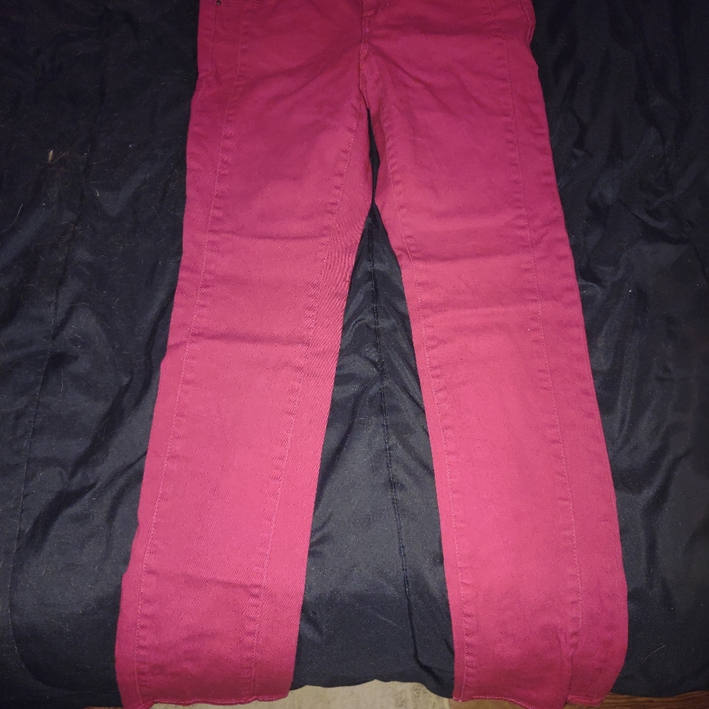 Red pants